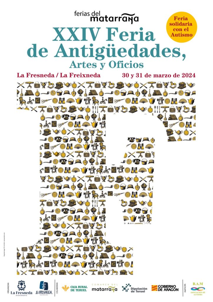 XXIV Feria de Antigüedades, Artes y Oficios de La Fresneda (Teruel) 2024