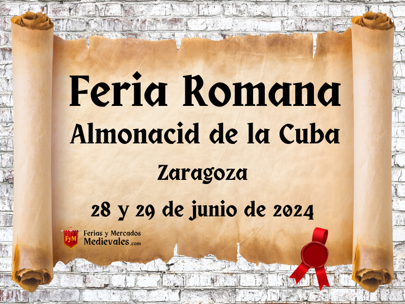 Feria Romana de Almonacid de la Cuba (Zaragoza) 2024