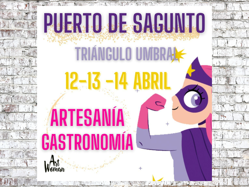 Feria de la Mujer Artesana y Gastronómica de Sagunto (Valencia) 2024