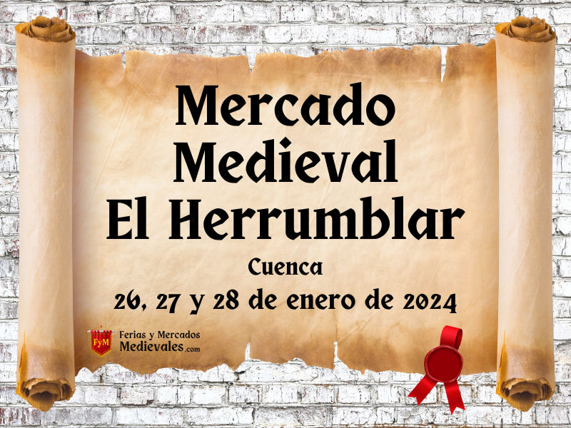 Mercado Medieval de El Herrumblar (Cuenca) 2024