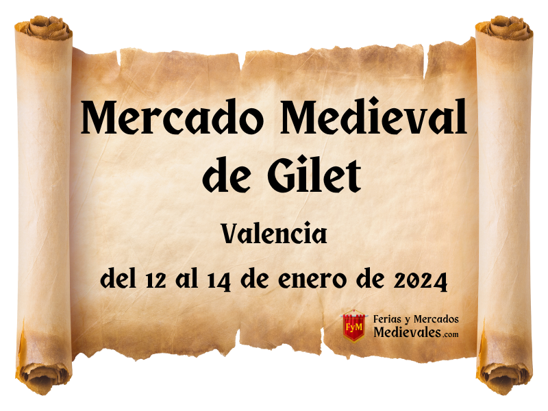 Mercado Medieval de Gilet (Valencia) 2024