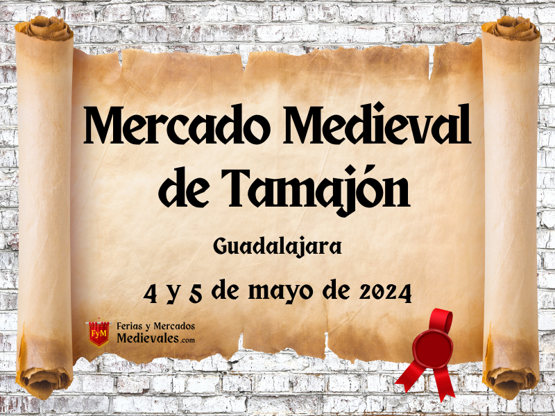 Mercado Medieval de Tamajón (Guadalajara) 2024