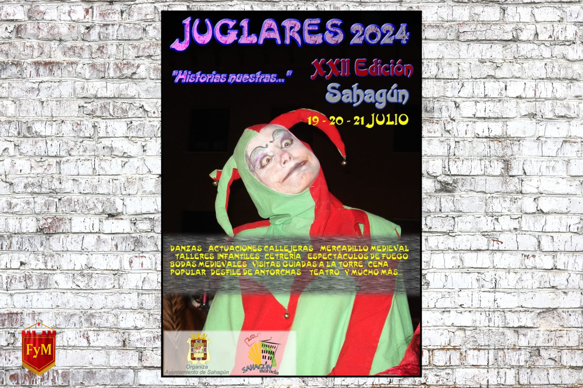 XXII Mercado Medieval & Encuentro de Juglares de Sahagún (León) 2024
