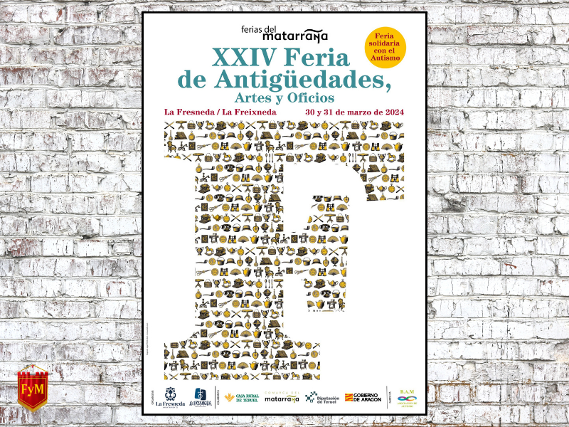 XXIV Feria de Antigüedades, Artes y Oficios de La Fresneda (Teruel) 2024