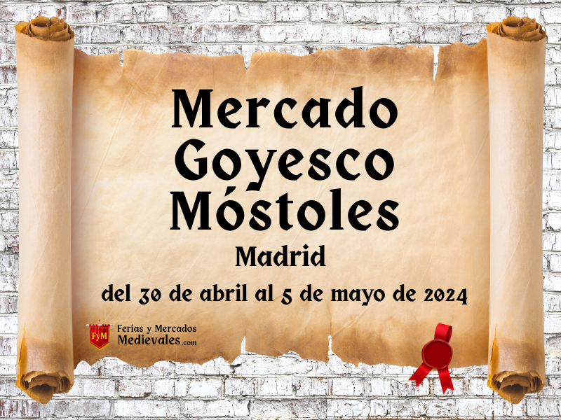 Mercado Goyesco de Móstoles (Madrid) 2024