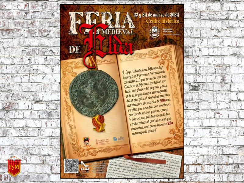 XXIV Feria Medieval de Elda (Alicante) 2024