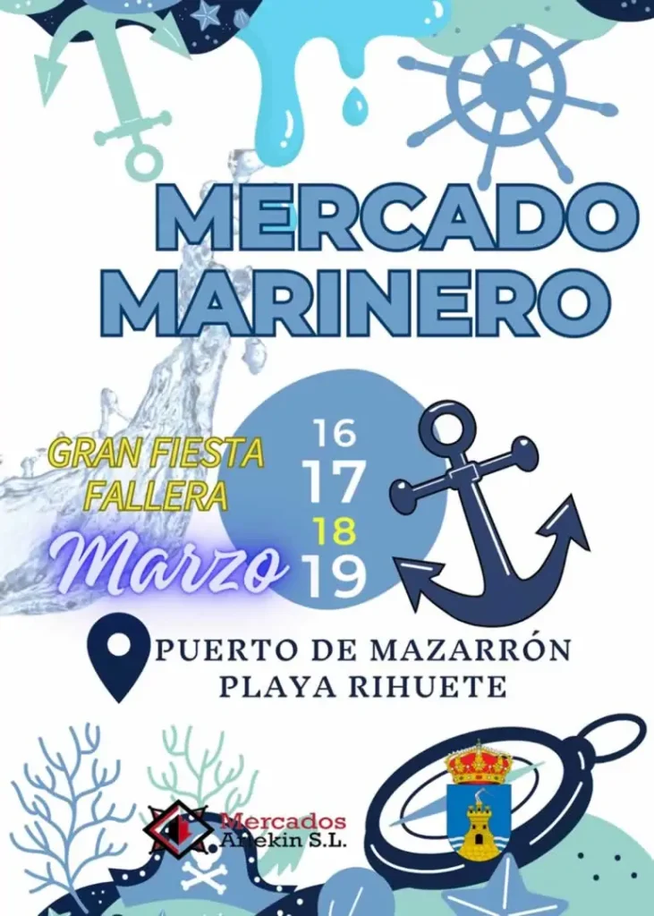 Mercado Marinero del Puerto de Mazarrón (Murcia) 2024