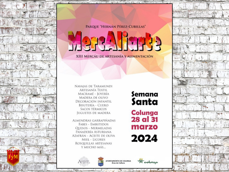 Feria de Artesanía y Alimentación MercAliarte en Colunga (Asturias) 2024
