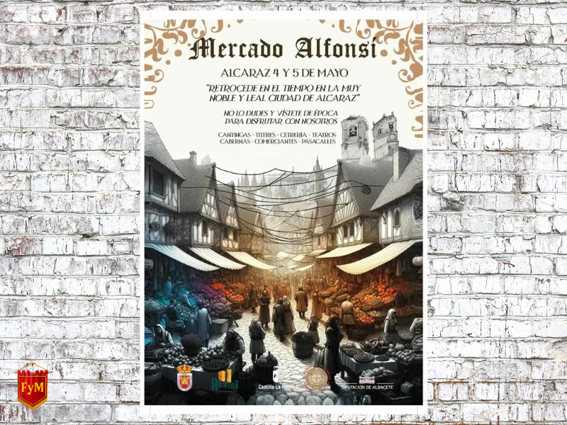 Mercado Alfonsí de Alcaraz (Albacete) 2024