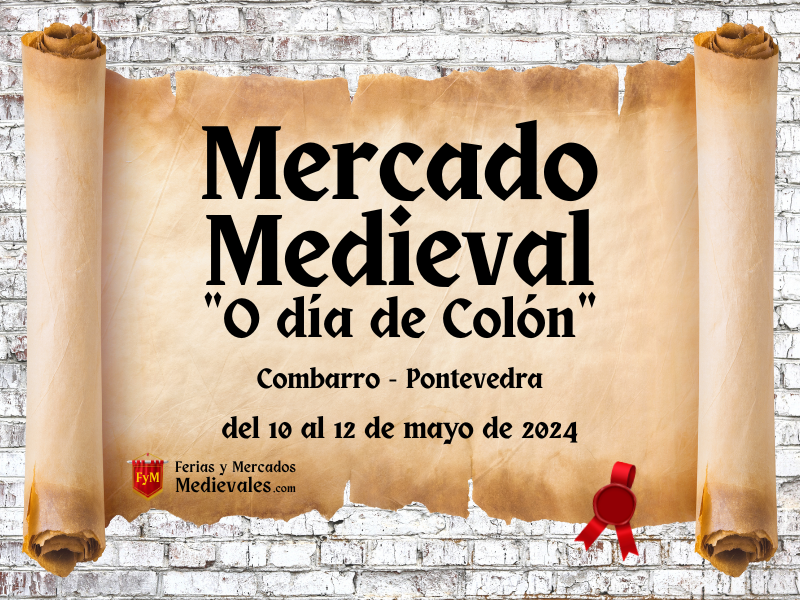 Mercado Medieval "O día de Colón" en Combarro (Pontevedra) 2024