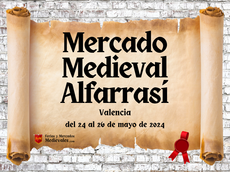 Mercado Medieval de Alfarrasí (Valencia) 2024