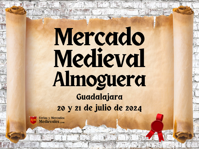 Mercado Medieval de Almoguera (Guadalajara) 2024