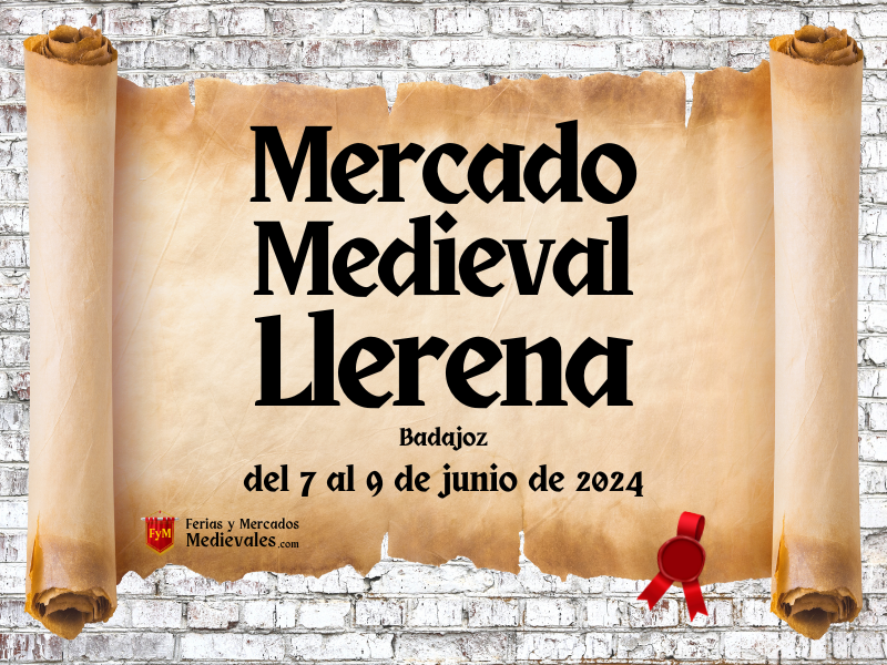 Mercado Medieval de Llerena (Badajoz) 2023