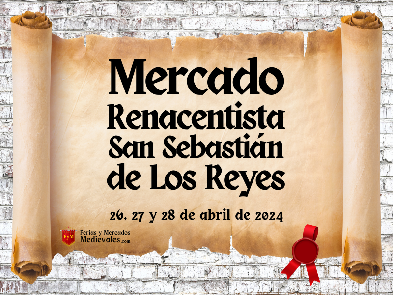 Mercado Renacentista de San Sebastián de Los Reyes (Madrid) 2024