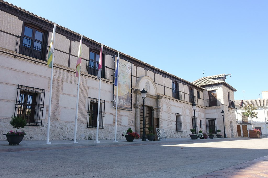 Palacio de los Marqueses de Montemayor en Villaseca de la Sagra.