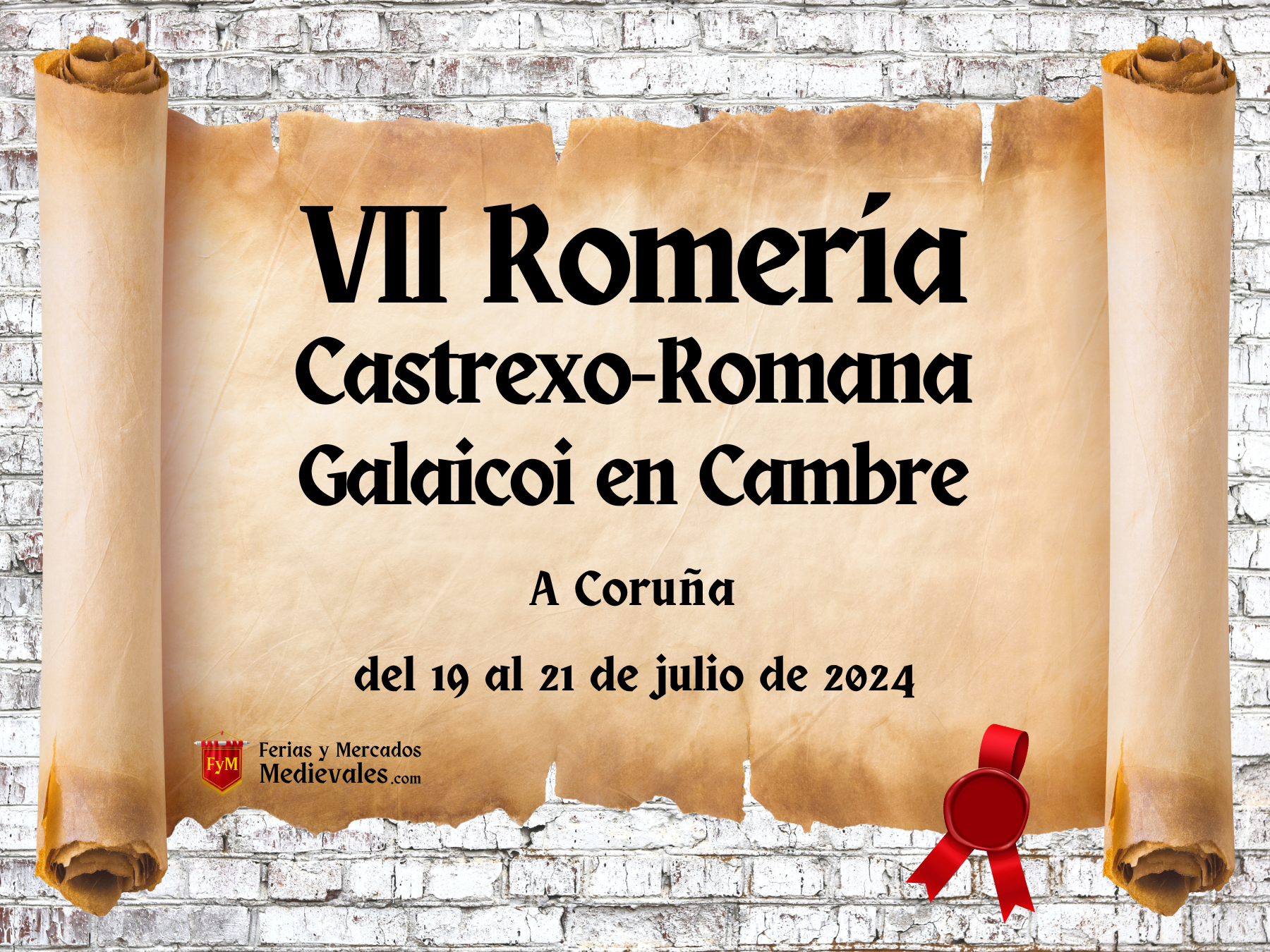 VII Romería Castrexo-Romana Galaicoi en Cambre (A Coruña) 2024