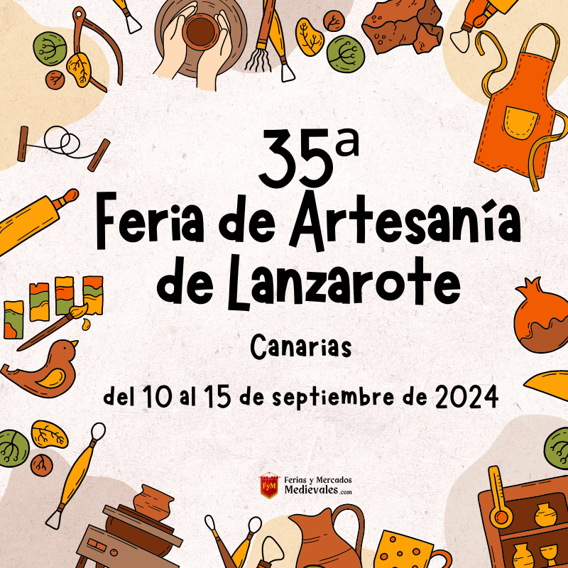 35ª Feria de Artesanía de Lanzarote 2024
