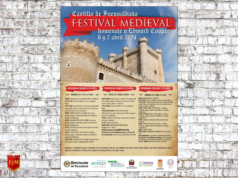 Festival Medieval en el Castillo de Fuensaldaña (Valladolid) 2024