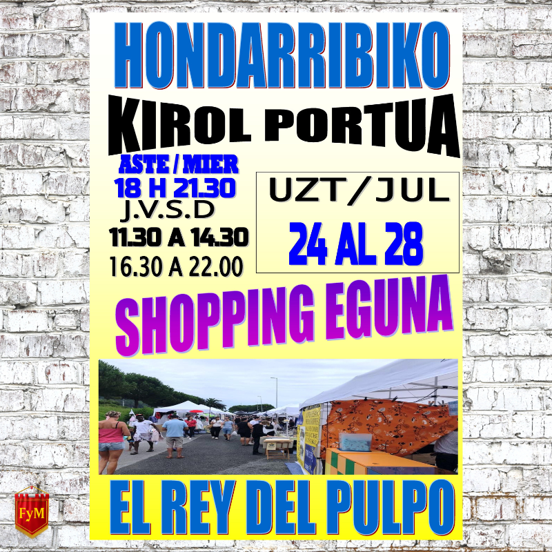 Hondarribia Shopping Eguna 2024