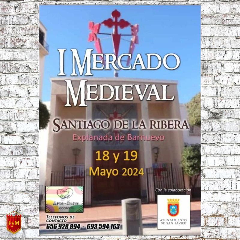 I Mercado Medieval en Santiago de La Ribera (Murcia) 2024