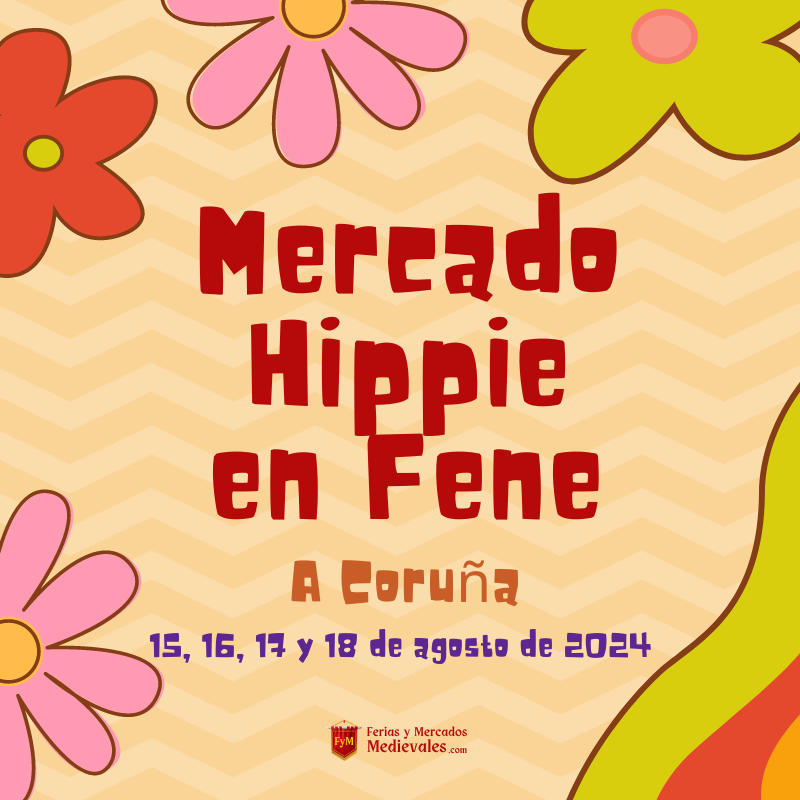 Mercado Hippie en Fene (A Coruña) 2024