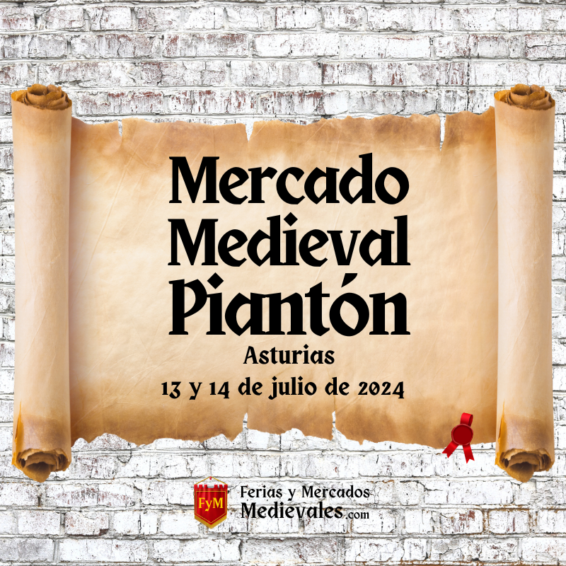 Mercado Medieval de Piantón (Asturias) 2024