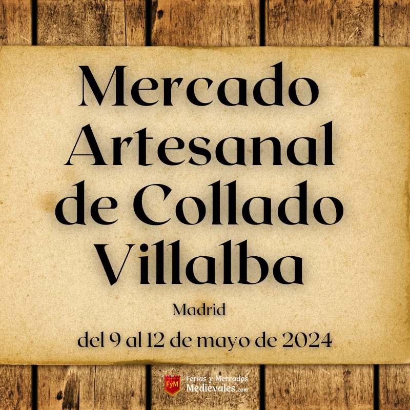 Mercado artesanal de Collado Villalba (Madrid) 2024