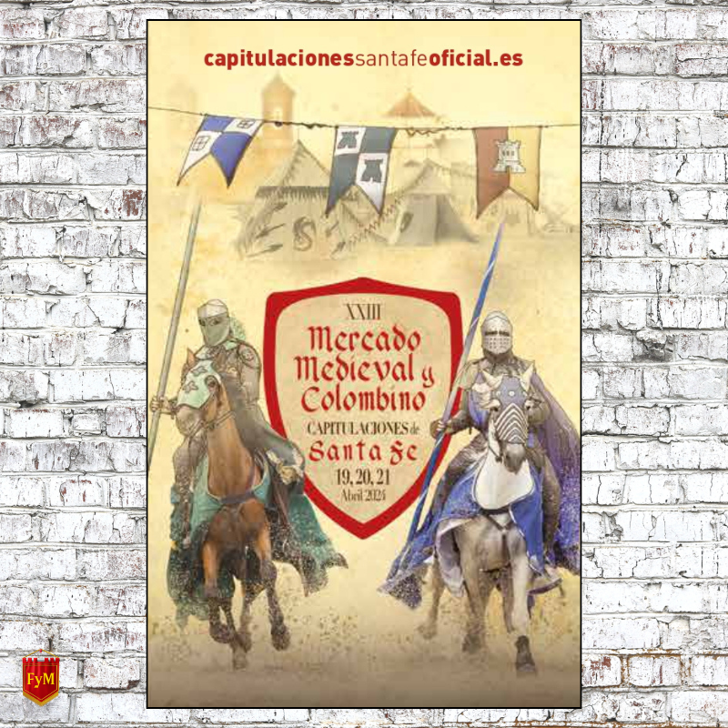 XXIII Mercado Medieval y Colombino de las Capitulaciones de Santa Fe (Granada) 2024