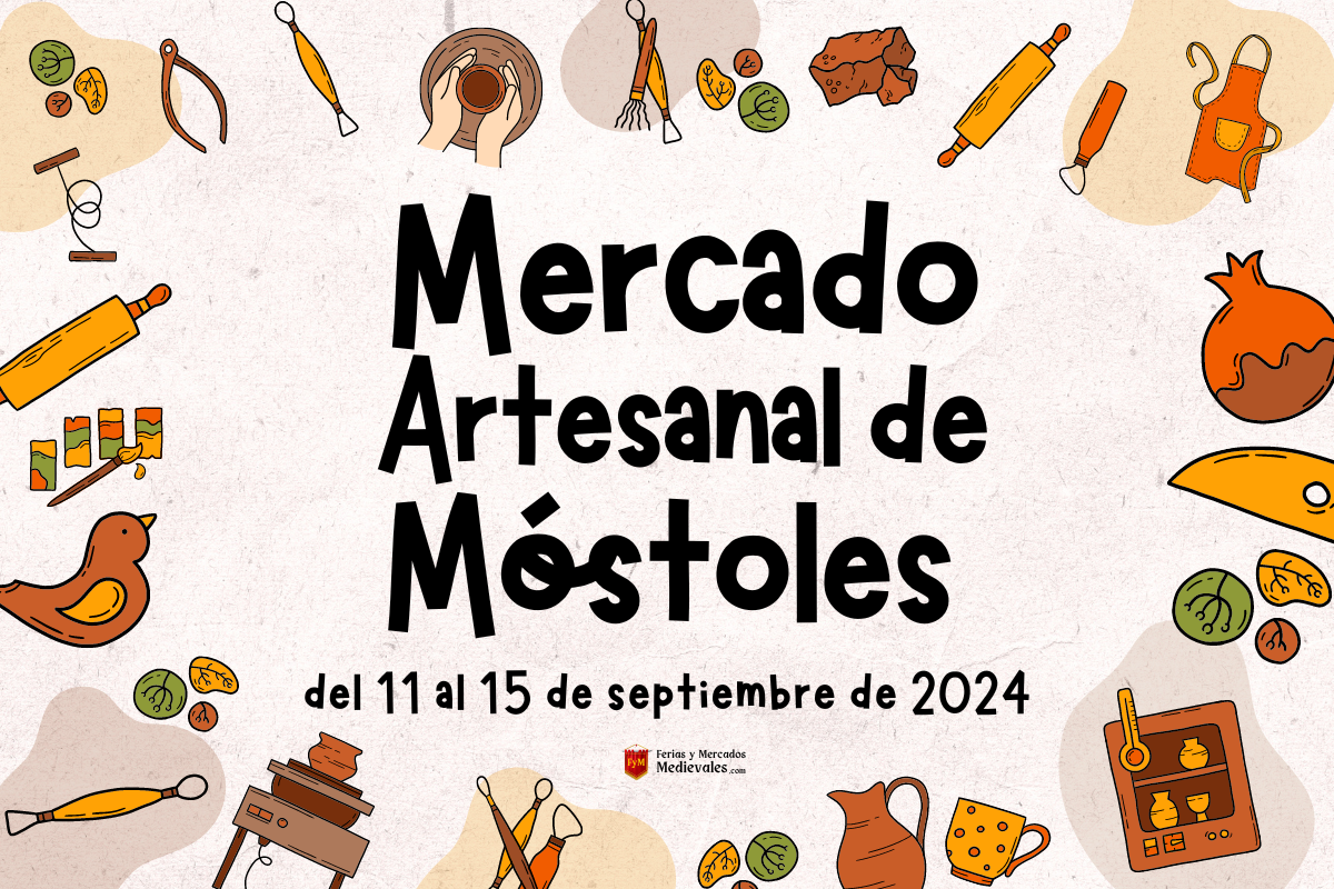 Mercado Artesanal de Móstoles (Madrid) 2024
