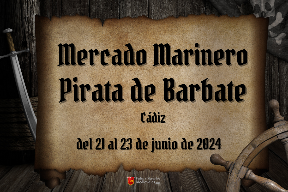 Mercado Marinero Pirata de Barbate (Cádiz) 2024