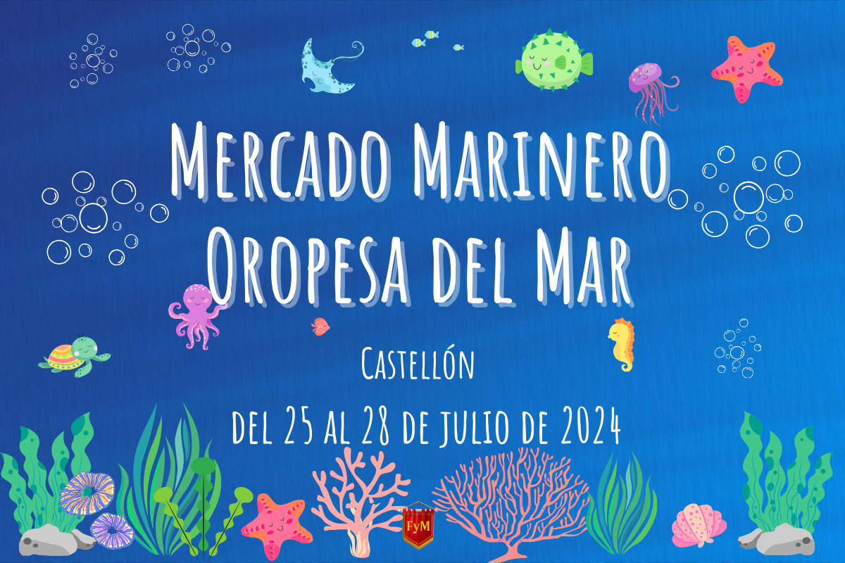 Mercado Marinero en Oropesa del Mar (Castellón) 2023
