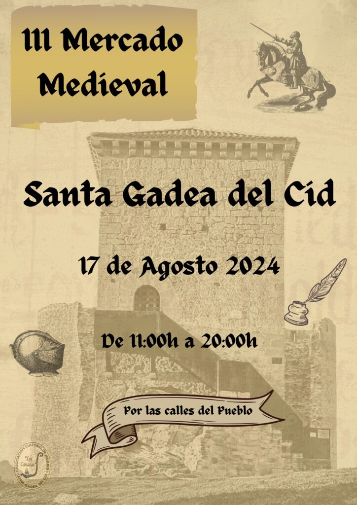 III Mercado Medieval de Santa Gadea del Cid (Burgos) 2024