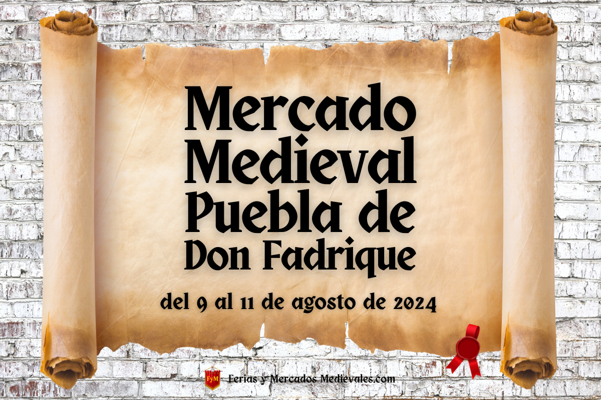 Mercado Medieval de la Puebla de Don Fadrique (Granada) 2024