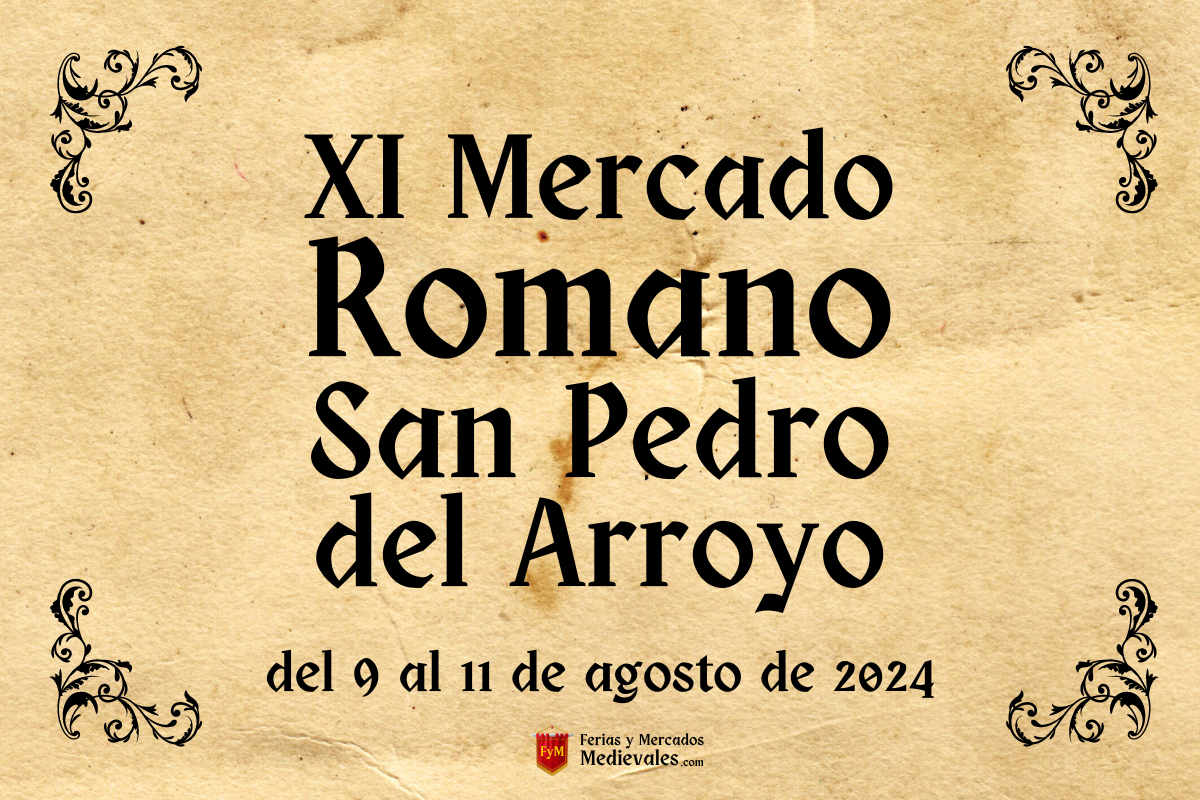 XI Mercado Romano de San Pedro del Arroyo (Ávila) 2024