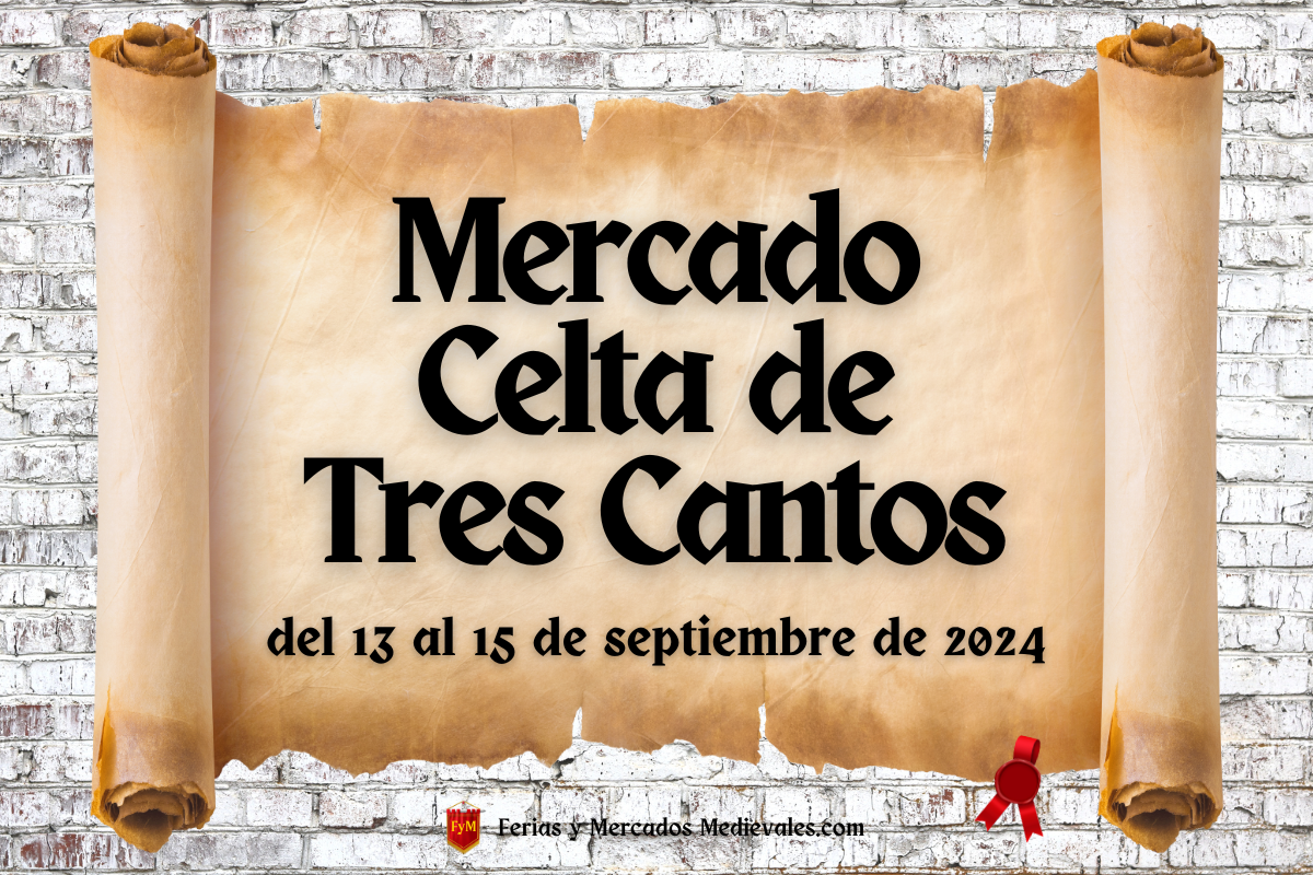 El Mercado Celta de Tres Cantos 2024 tendrá lugar del 13 al 15 de septiembre en la Plaza de la Familia del Parque Central de Tres Cantos. https://feriasymercadosmedievales.com/agenda/mercado-celta-de-tres-cantos-madrid-2024/