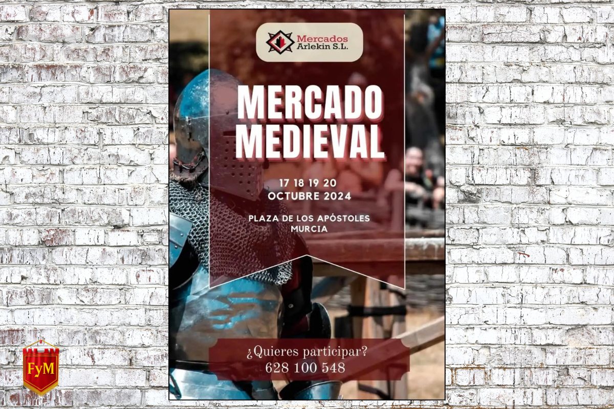 Mercado Medieval de Murcia (Plaza de los Apóstoles) octubre de 2024