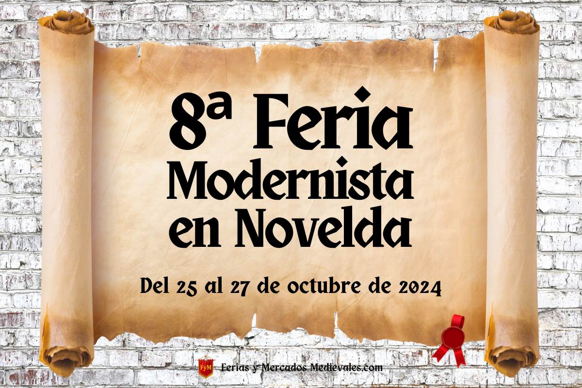 8ª Feria Modernista en Novelda (Alicante) 2024