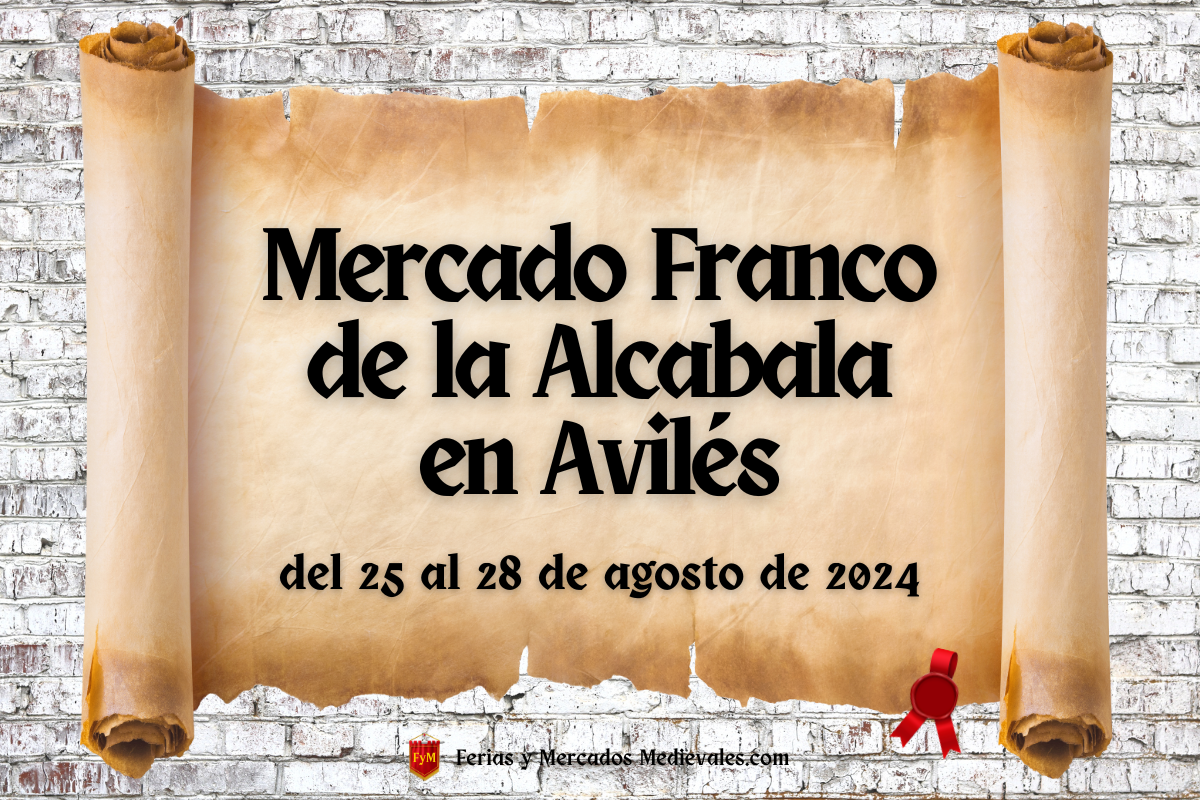 Mercado Franco de la Alcabala de Avilés (Asturias) 2024