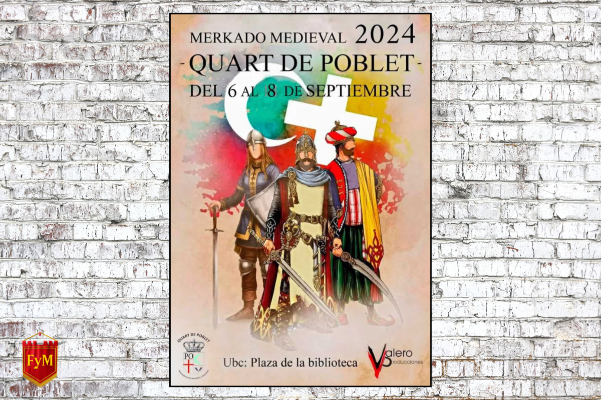 Mercado Medieval de Quart de Poblet (Valencia) 2024