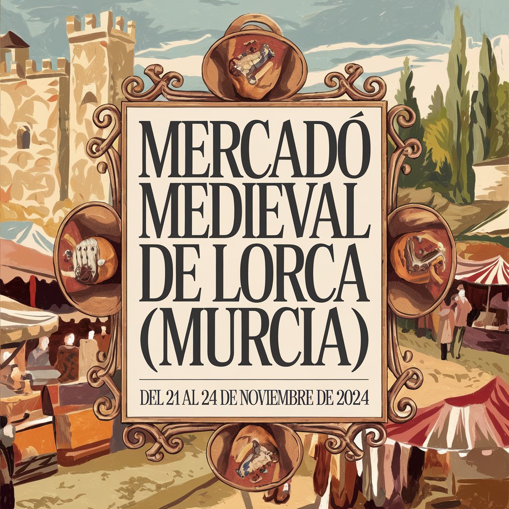 Mercado Medieval de Lorca (Murcia) 2024