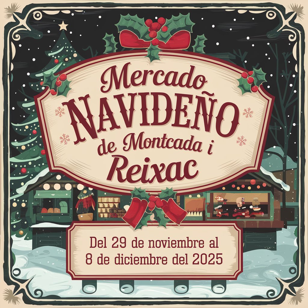 Mercado Navideño de Montcada i Reixac (Barcelona) 2024