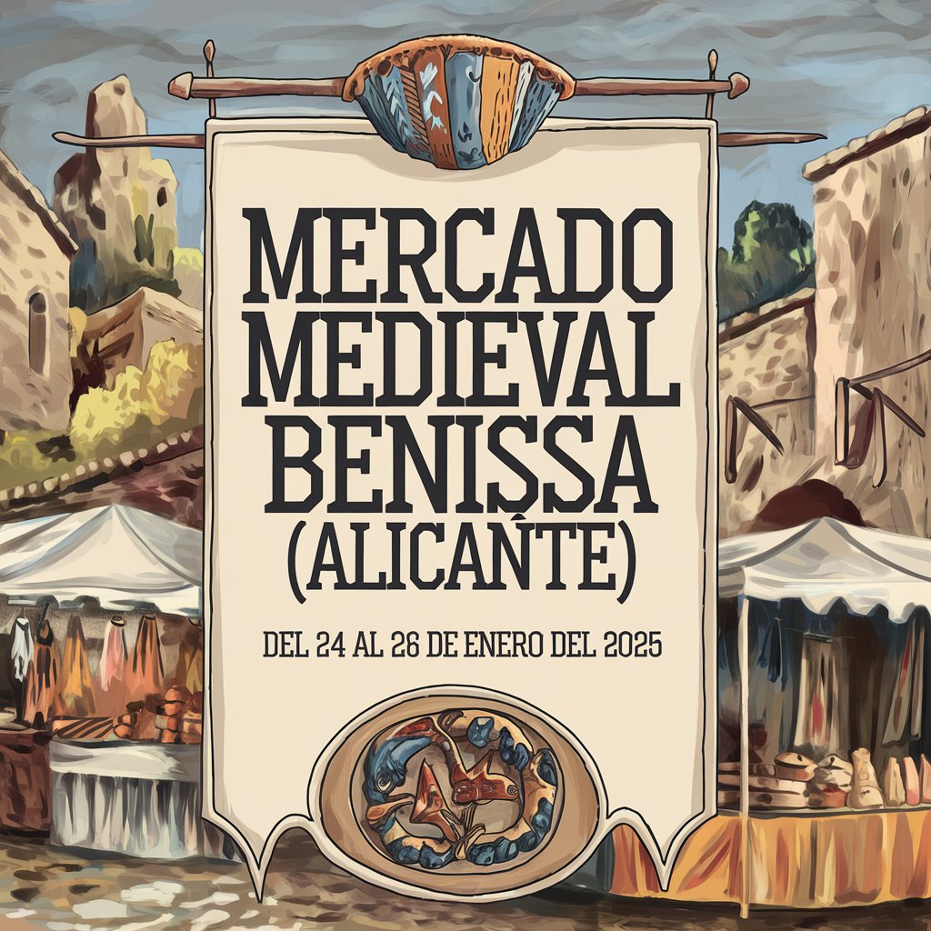 Mercado Medieval Benissa (Alicante) 2025