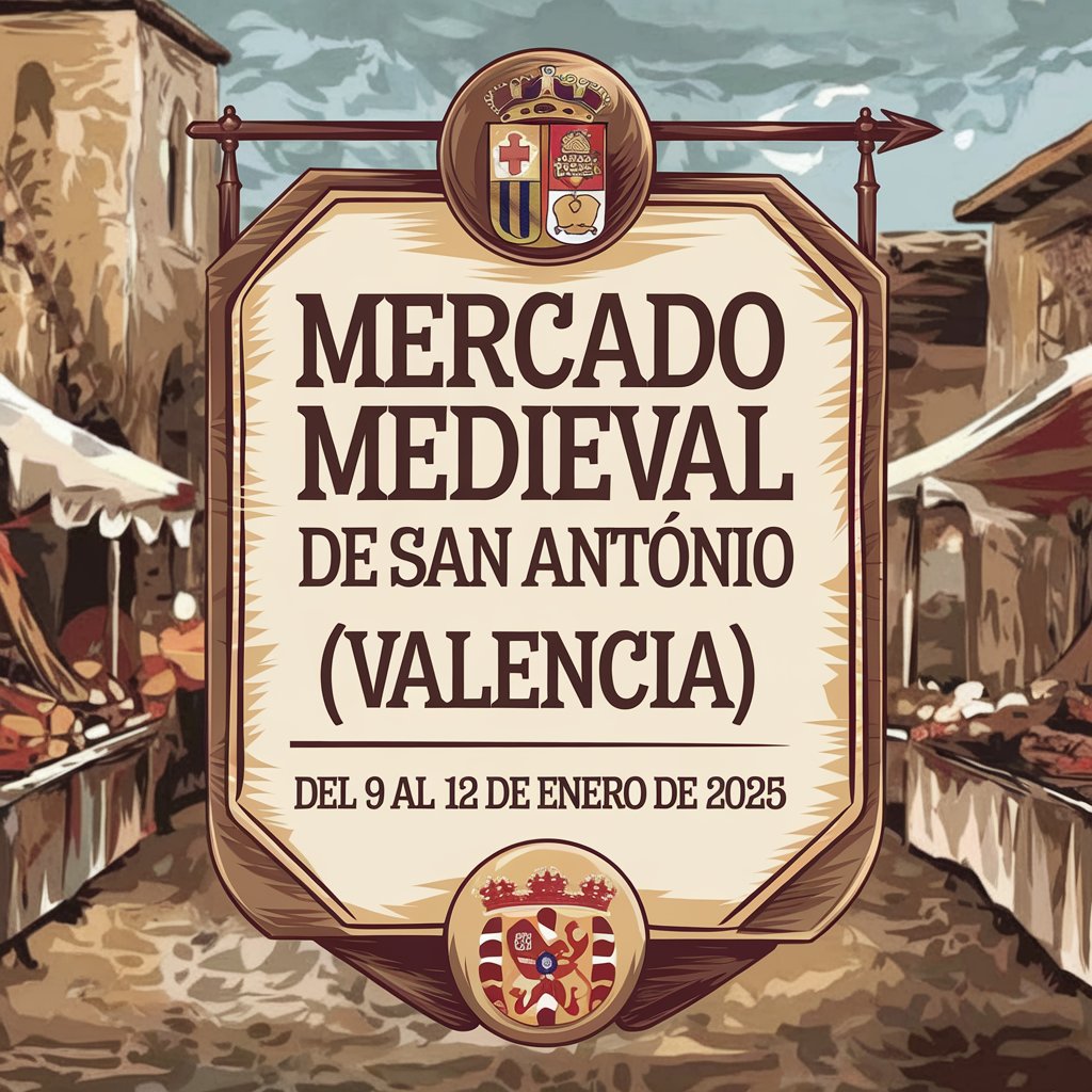 Mercado Medieval de San Antonio (Valencia) 2025