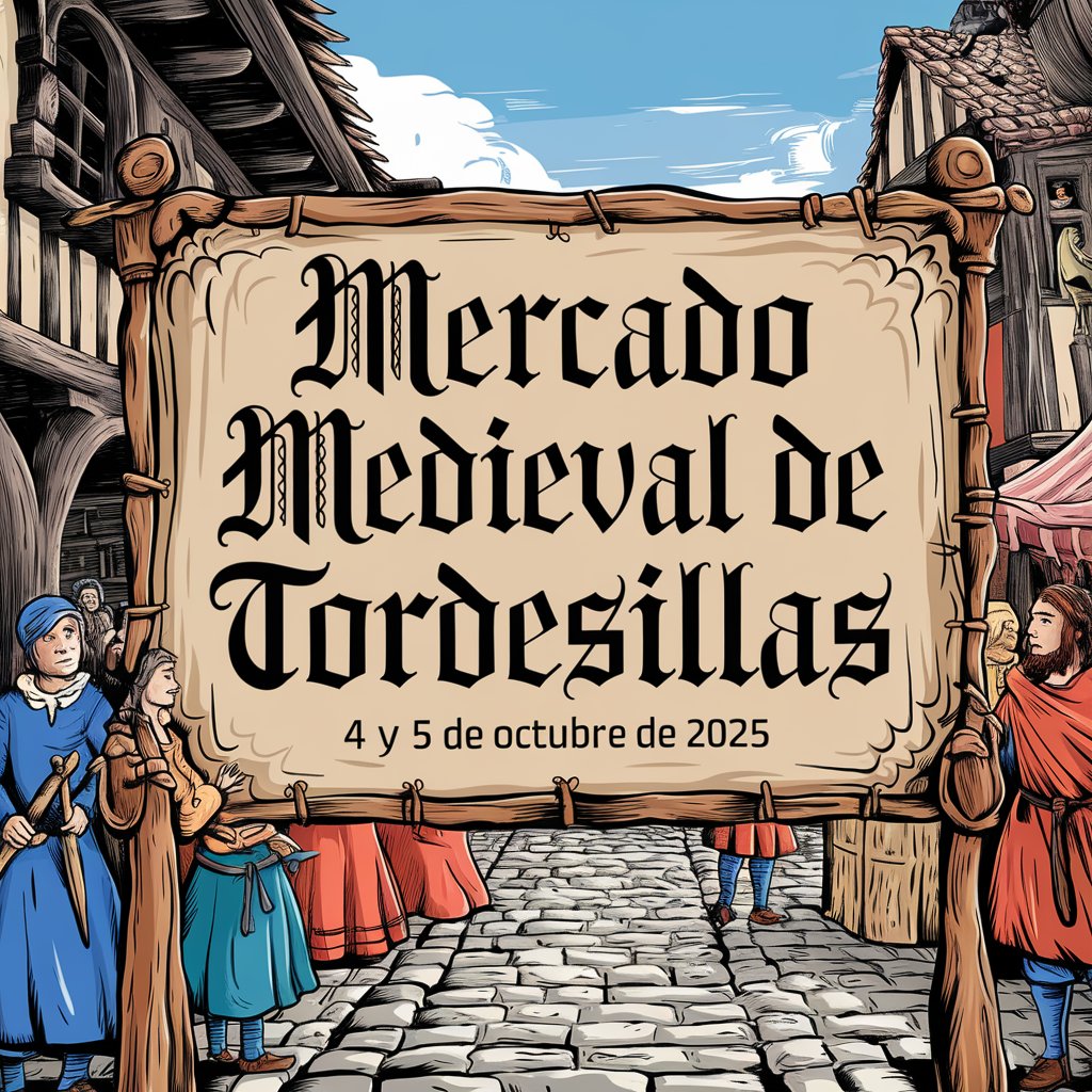 Mercado Medieval de Tordesillas (Valladolid) 2025