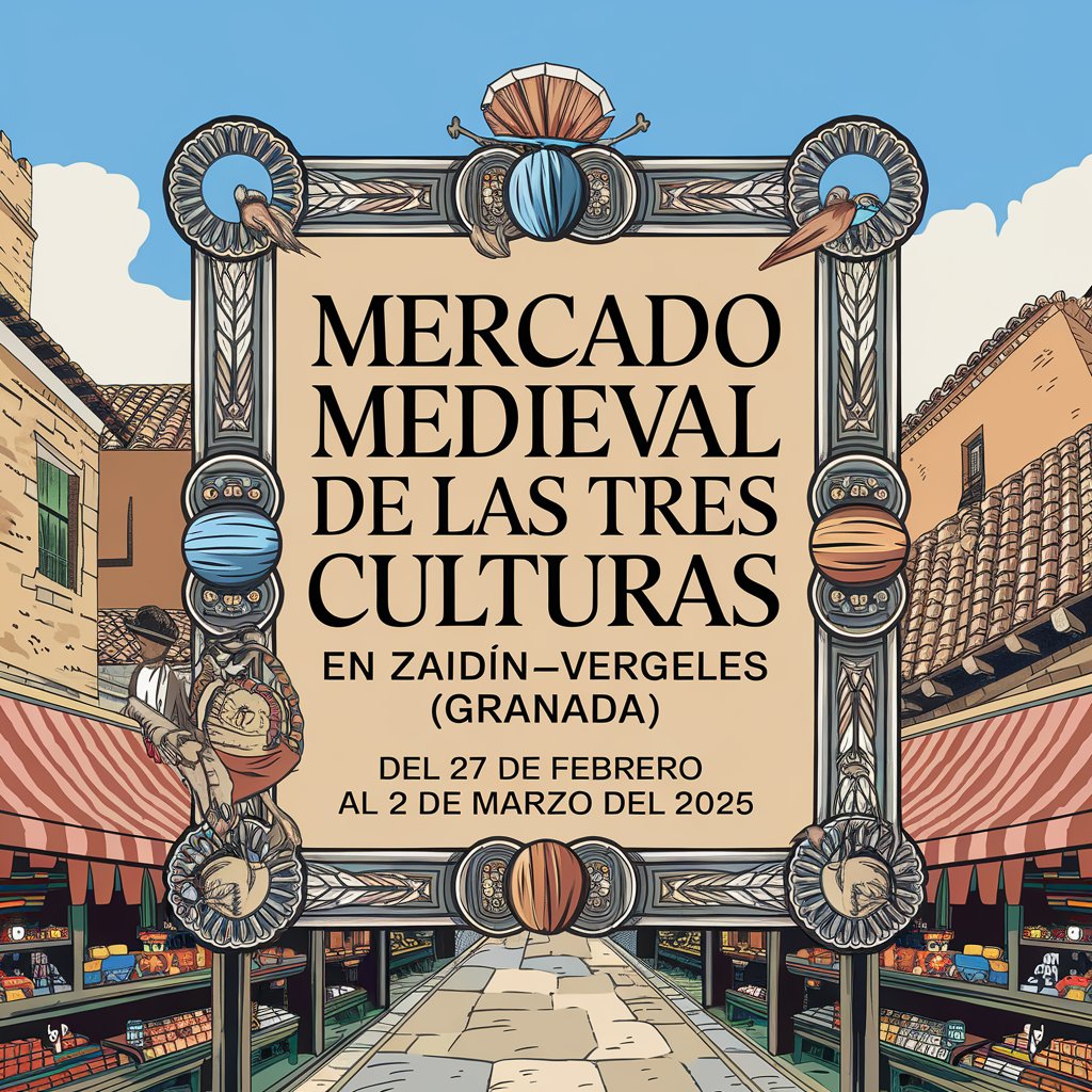 Mercado Medieval de las Tres Culturas de Zaidín–Vergeles 2025