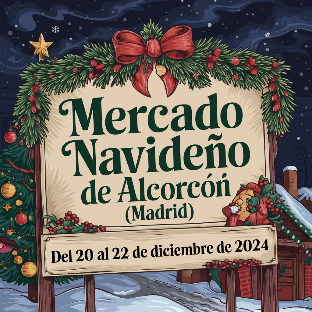 Mercado Navideño de Alcorcón (Madrid) 2024