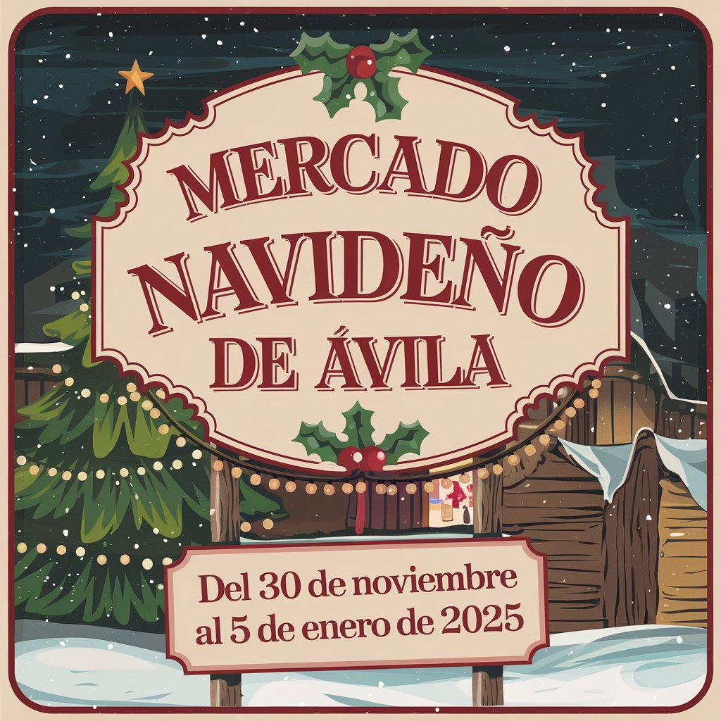 Mercado Navideño de Ávila 2024