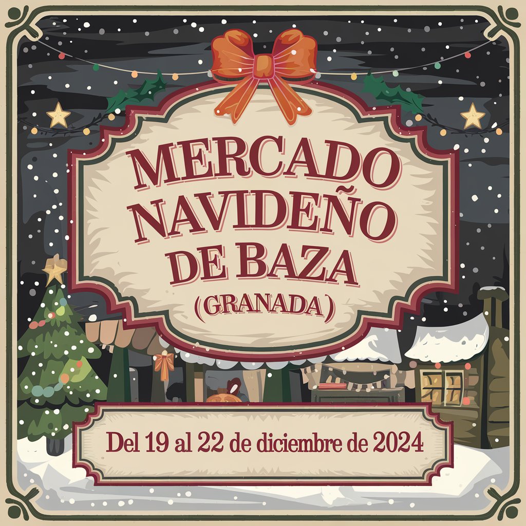 Mercado Navideño de Baza (Granada) 2024