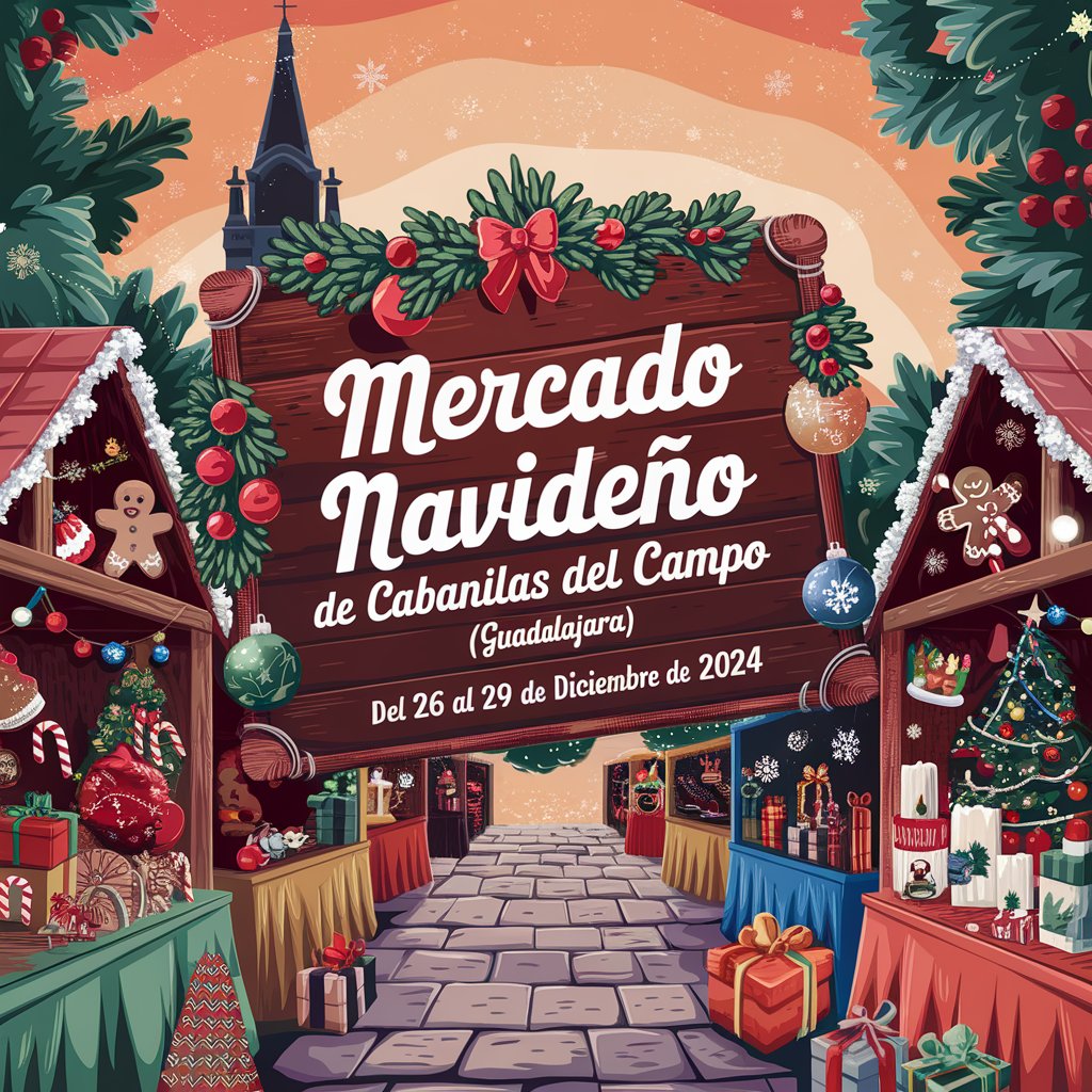 Mercado Navideño de Cabanillas del Campo (Guadalajara) 2024