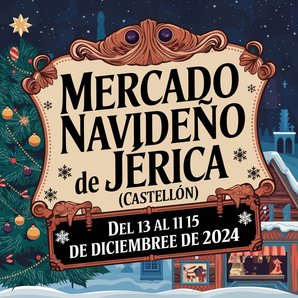 Mercado Navideño de Jérica (Castellón) 2024